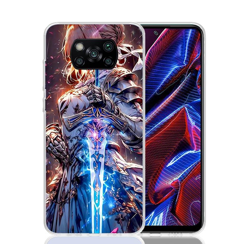 Чехол для телефона Fate Zero Stay Night Archer для Xiaomi Poco X7 X6 X5 Pro F7 Ultra Redmi 15C 15 13 13C 12 12C 10 10A 10C 9 9A 9C 9T Co