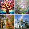 DIY Diamond Painting Forest Scenery Cross Stitch Kit Mosaic Art Diamond Painting Full Circle/Square Diamond Home Decoration