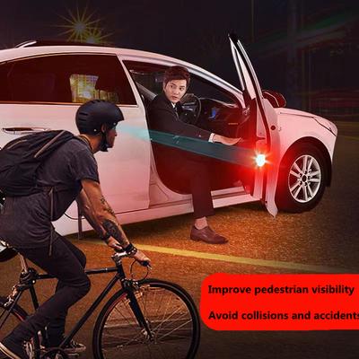 Универсальные светодиодные лампы открывания дверей автомобиля, предупреждающие огни для предотвращения столкновений, магнитный датчик, стробоскоп, мигающая сигнализация, парковка