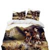 Пододеяльники Anime New Titan, комплект постельного белья с 3D-принтом «Атака титанов», пододеяльник с мультяшным принтом, двуспальное односпальное постельное белье