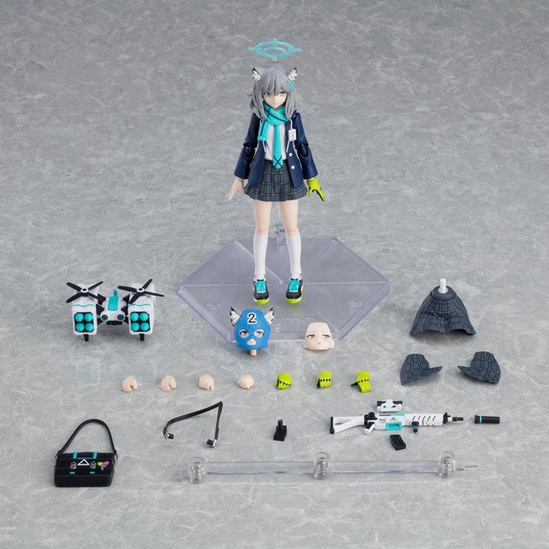 Blue Archive Фигурка Figma 567 Сунаоками Сироко KO Артикулированные Фигурки Девушка Каваи Трендовые Игрушки Настольное Украшение Сюрприз Подарок для Мальчика