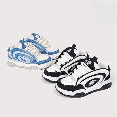 Осенние новые туфли Niche Bread в стиле Ins с толстой подошвой, увеличивающие рост, модная обувь, повседневная обувь для тренировок для женщин