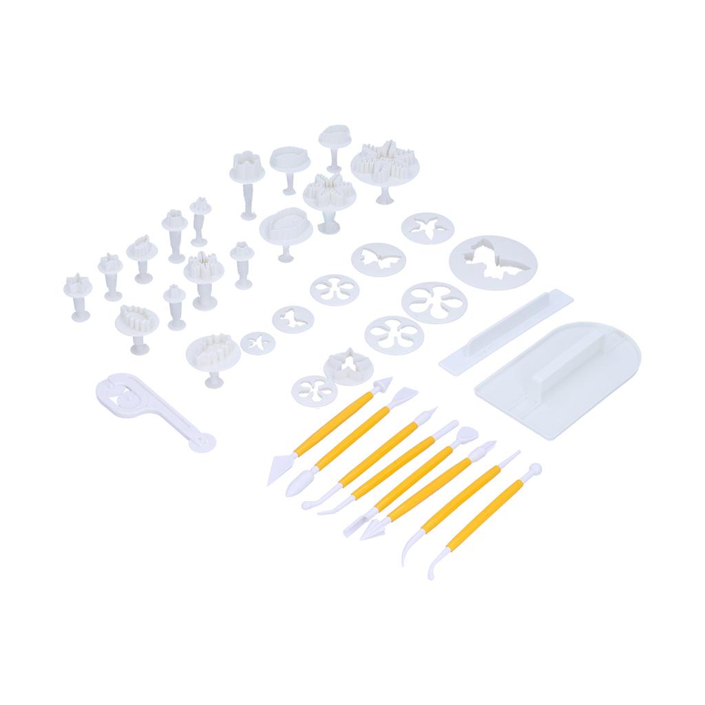 Набор из 37 предметов Форма для мастики, торта, печенья, форма для вырезания, набор инструментов для украшения торта