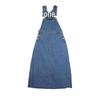 Women's Autumn 2025 Denim Dress: Age-Reducing, Slimming, Loose Fit, Long Blue Overalls