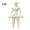 Muscle Posture Sculpture 3D Printed Man Ornament, Fitness-Themed for Bodybuilders, Fitness Enthusiast Gift Sports Figure Weightlifting Statue