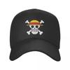 One Piece Team Luffy Baseball Cap Unisex WoUnisex Adjustable Straw Hat Pirates Skull Dad Hat Sports Snapback Summer Hats