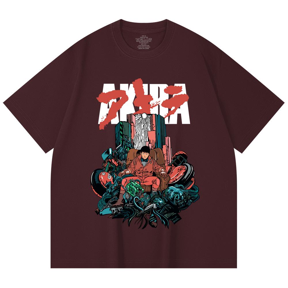 230 Gsm 100% Cotton Akira V1 Print Unisex Heavy Cotton T Shirt