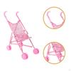 Doll Educational Toy Accessories Lightweight Party Favor Pram Pretend Play for Children