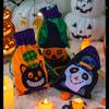 Halloween Decoration Children's Candy Bag Kindergarten Tote Bag Pumpkin Bucket Jar Activity Small Gift Candy Storage Bags