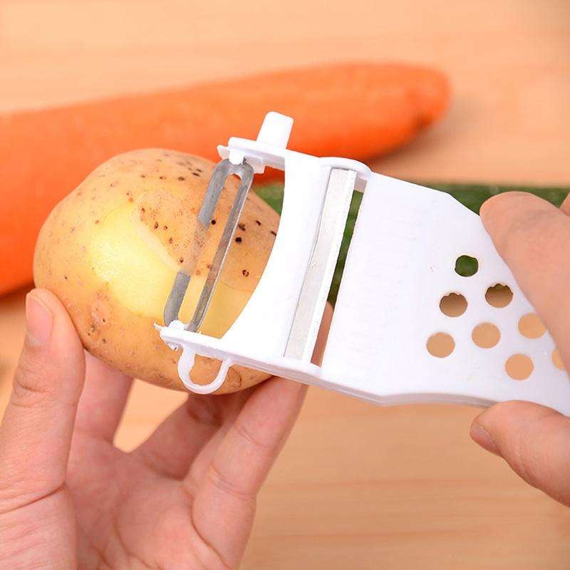 Новые 2 шт. многофункциональные кухонные терки для овощей, пластиковые инструменты из нержавеющей стали