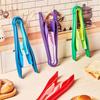 3Pcs/Set Reusable Food Bread Clip Kitchen Food Tongs Plastic Salad Bacon Steak Clamp Ice Tongs Baking Tools Gadget 2