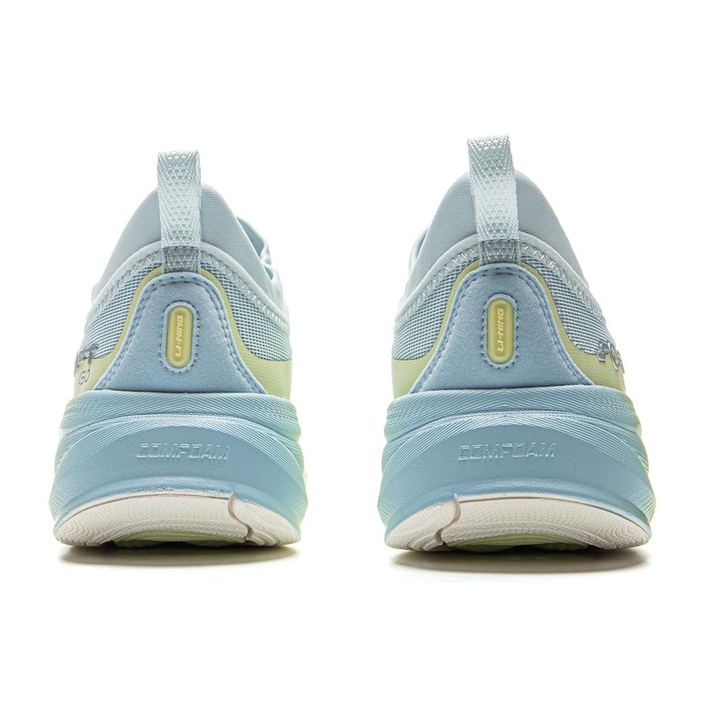 Li-Ning Soft Go 2 Trendy Versatile Comfortable Fashion Breathable Lightweight Low-Top Casual Shoes Women Sneaker Blue AGLV006-38