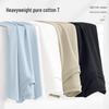 JEANSWEST LIFE Мужская футболка с коротким рукавом и круглым вырезом из чистого хлопка