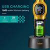 VGR Зарядная база для машинки для стрижки V-886T 8000 об/мин Триммер Профессиональная машинка для стрижки волос для мужчин с интеллектуальным цифровым LED-дисплеем
