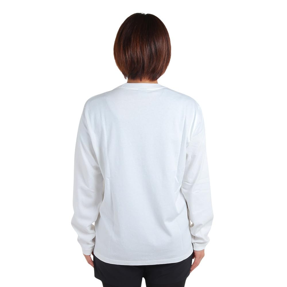 Футболка Booby Face Brushed White x Black [Chums] Футболка с длинными рукавами для мужчин