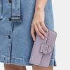 COACH Morgan Leather Baguette Bag, Shoulder Bag, Crossbody Bag Women's Taro Purple CJ687-SVM4