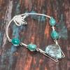 Republic Larimar Gemstone Handmade 925 Sterling Silver Necklace Jewelry For Gift