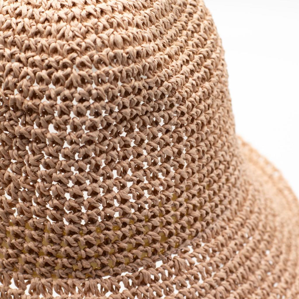 Nomad Sari Floppy Straw Sun Hat – Rose Blush