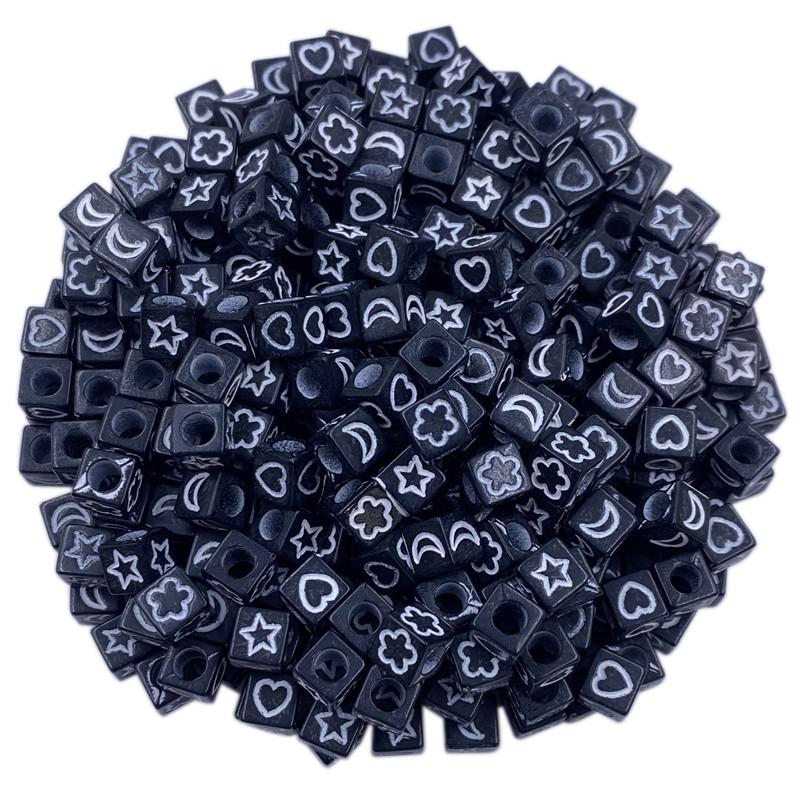 Творческий браслет ожерелья своими руками для 6/15*7 мм кулона 20/50 шт конфетного цвета акриловые свободные бусины буквы цифры оптовая продажа изготовление ювелирных изделий