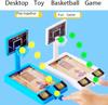 2 набора игрушек для игры в баскетбол, настольная игра в баскетбол для детей и взрослых, настольные игры для офиса для взрослых, чтобы снять стресс