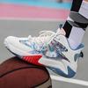 Men's Shoes 2025 Spring New Sports Shoes Breathable Mesh Basketball Shoes Lace-up Student Running Shoes Basketball Shoes