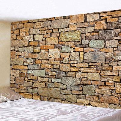 3D настенный эстетический винтажный кирпичный гобелен в стиле бохо, настенный декор для спальни, гостиной, фон, потолок