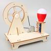Student Science Experiment DIY Kit Hand Cranked Generator Toys Creative Technology Crafts Physics Teaching Aids Kids Gifts