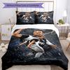 Постельное белье Cristiano Ronaldo Дышащий пододеяльник с наволочками Декорационное постельное белье для спальни Украшение для дома Подарок на день рождения