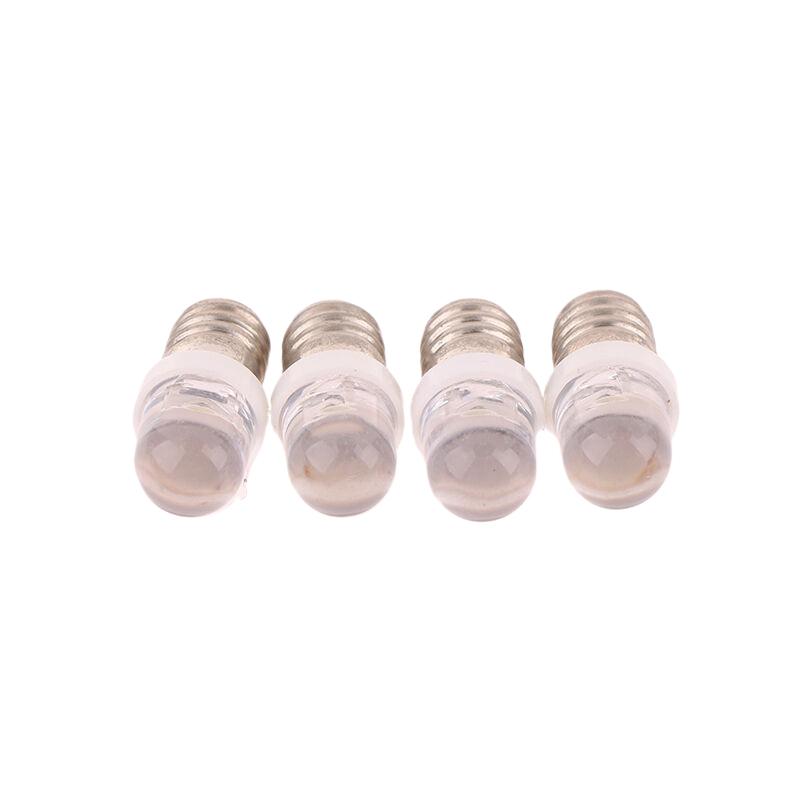 5 шт. светодиодная лампа E10 E10 Dc 3 В 6 В 12 В 24 В приборная лампа E10 индикаторная лампа старомодный фонарик факел Diy Work Mini Light