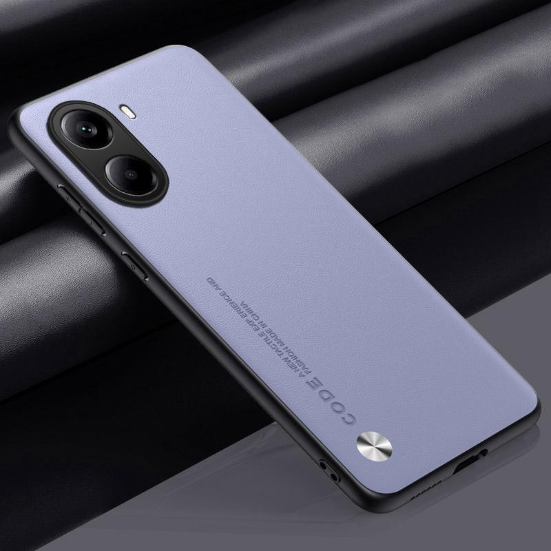 Роскошный чехол из искусственной кожи для Xiaomi Poco X7 Pro 5G X7Pro, задняя крышка, матовый силиконовый чехол для телефона с полной защитой для PocoX7 Pro Coque