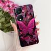 For Honor X7b CLK-LX2 2025 Cute Flower Butterfly Cat Painted Case For HonorX7b X 7B 4G 5G Soft Silicone TPU Phone Cases