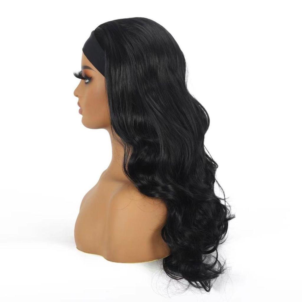 22 Inch Fashionable and Beautiful Synthetic Wig Made of Synthetic Fibers, European and American Style Female Fashion Trend Wig