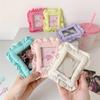 3 Inch Dopamine Cute Photo Card CaseSmall Item Storage Pouch Soft Pillow Shaped Photocard Holder K-Pop Idol Card Sleeve Bag Pendant