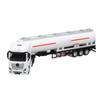 Oil Tanker Truck 1:50 Tractor Trailer Toy Transport Vehicles Truck Model Toys for Boys Gifts White