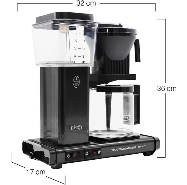 Кофеварка Technivorm Moccamaster KBG Select черные (53987)