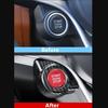Для Alfa Romeo giulia stelvio аксессуар для салона автомобиля, кнопка запуска двигателя, остановка двигателя, украшение