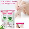 Натуральный крем для удаления волос, нежный, не раздражающий, гладкий, увлажняющий крем для удаления волос, содержит глубокий органический экстракт, 100 мл