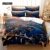 Комплект постельного белья Great Wall Комплект пододеяльника 3d Постельное белье Цифровая печать Постельное белье размера «queen» Комплект постельного белья Модный дизайн
