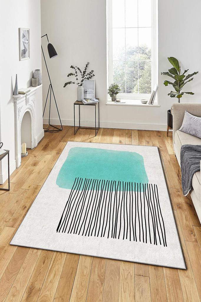 Современный домашний ковер с 3D-печатью, декоративный специальный дизайн, моющийся, нескользящий, устойчивый к пятнам мягкий коврик для спальни, гостиной