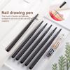 Nail Art Lines Painting Pen Brush UV Gel Polish Tips Flower Lines Stripe French Drawing Manicure Tool