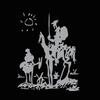 Don Quixote and Sancho TShirt Short Sleeve Casual 100 Cotton ONeck Summer Unisexs Tshirt Size S3XL