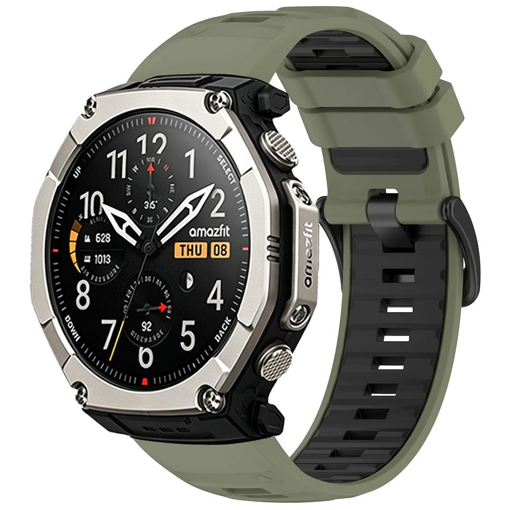 Быстросъемный силиконовый ремешок 20 мм 22 мм 26 мм для Amazfit T-Rex Ultra 2 51 мм, наручный браслет для outdoor-использования для Garmin Fenix 8/E/Tactix 8/Quatix 8