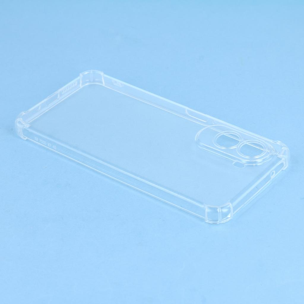 For Xiaomi Poco M7 4G (169mm) Case Reinforced Four Corner Anti-Drop Clear TPU Phone Cover