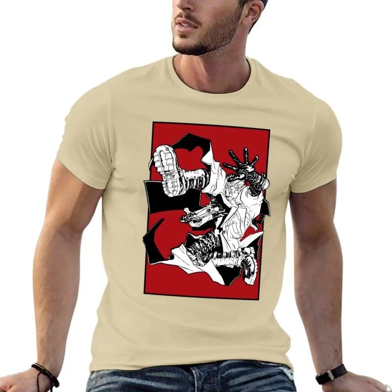 Футболка Trigun Vash для мальчика, симпатичные топы, топы больших размеров, толстовки, мужские рубашки