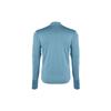 Nike Sport Logo Solid Color Stand Collar Long Sleeve T-Shirt Men Tops Peacock-Blue DD5663-058