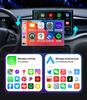 2 In 1 CarPlay & Android Auto Mini Ai Box Wireless Carplay Adapter Wired To Wireless Bluetooth WiFi Connect Type C Plug and Play