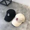 Унисекс Весенне-летние спортивные кепки Мужская Женская бейсболка с буквой S Бейсболка в корейском стиле Солнцезащитная шляпа