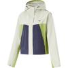 Comfortable Casual Loose Color Block Simple Hooded Jacket Women Jackets Silver-Birch-Gray Fresh-Moss-Green Deep-Pea-Blue AFDV054-8