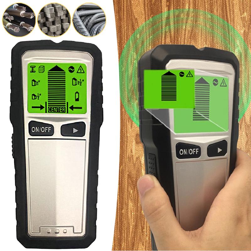 Электрический детектор 5 в 1, настенный детектор металла, датчик, поиск шпильки, кабельные сканеры