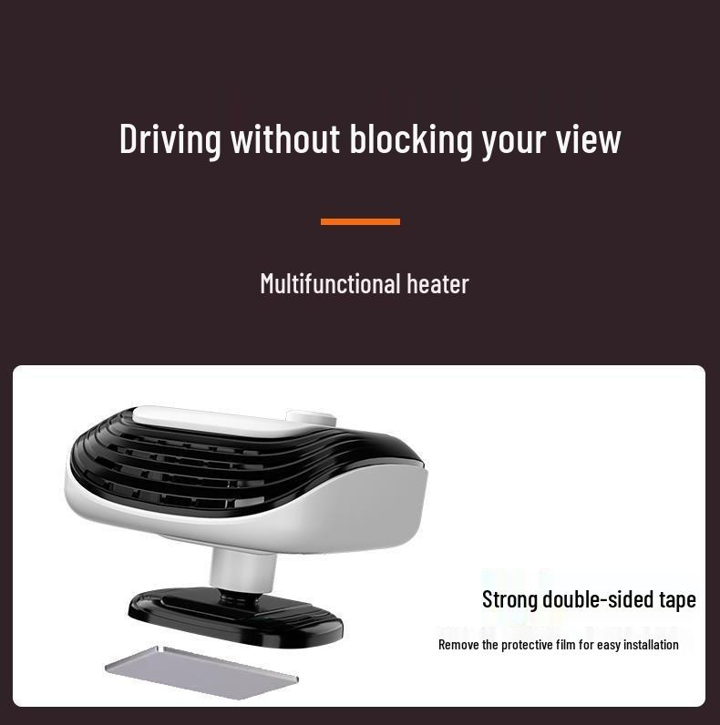 Двухвольтовый 12В/24В автомобильный обогреватель для быстрого нагрева салона и лобового стекла и размораживания